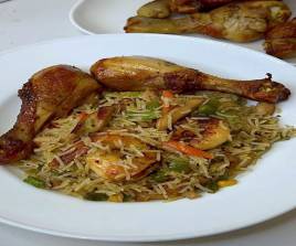 Fried Rice With 1 Drumstick 
