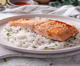 Plain Rice | Salmon